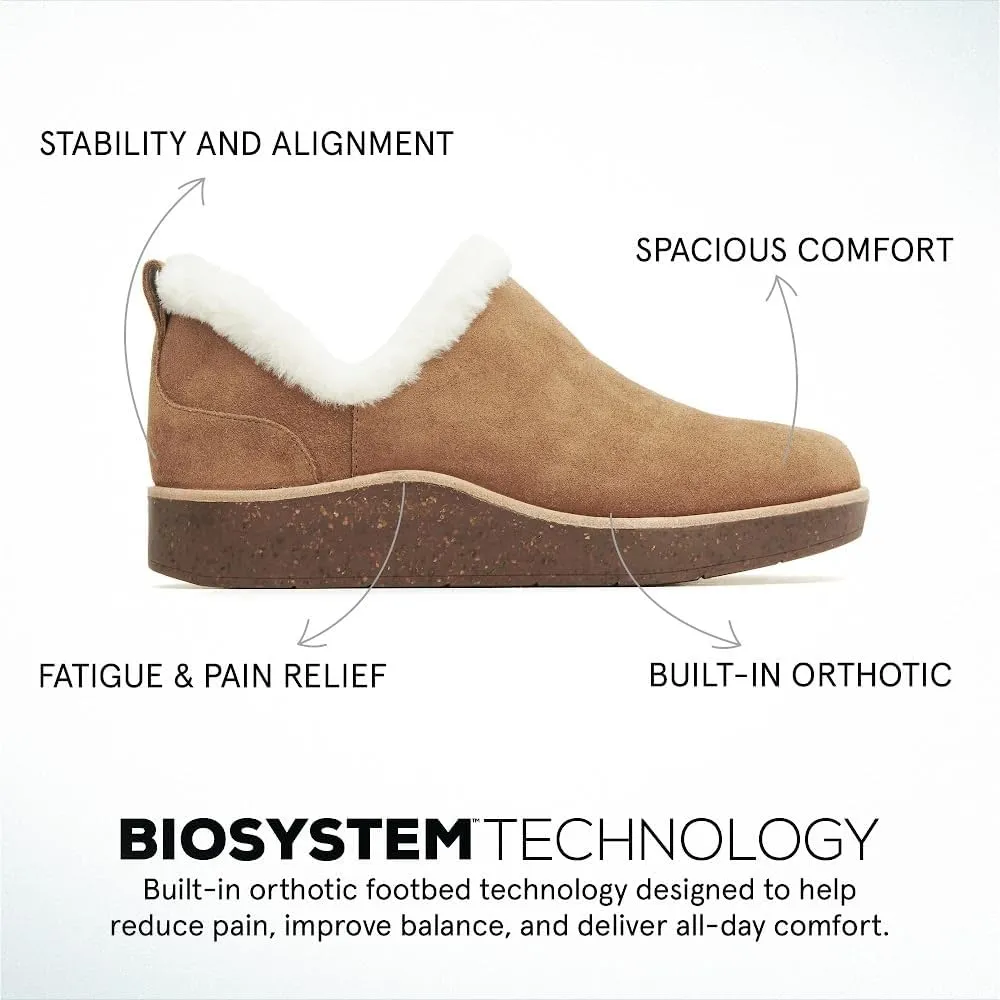 ABEO Pioneer Metatarsal Cozy Booties for Women | Fleece Lined for Warmth | Fall Women's Shoes | Built-In Cozy Orthotic