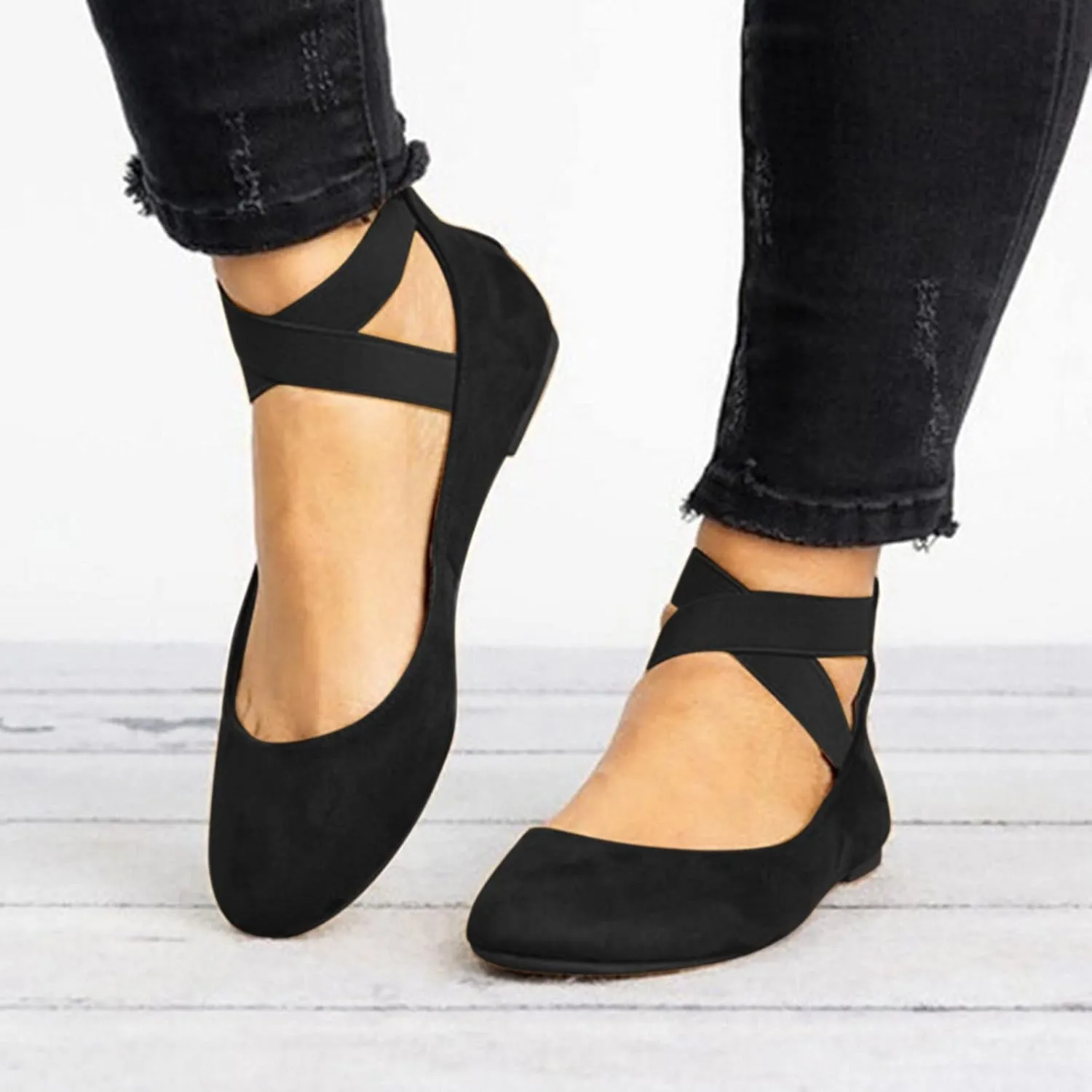 Aniywn Women's Ballet Flats Shoes Pointed-Toe Dress Work Flats Office Shoes Shoes Comfortable Ballet Flat Loafers