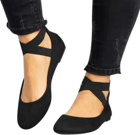 Aniywn Women's Ballet Flats Shoes Pointed-Toe Dress Work Flats Office Shoes Shoes Comfortable Ballet Flat Loafers