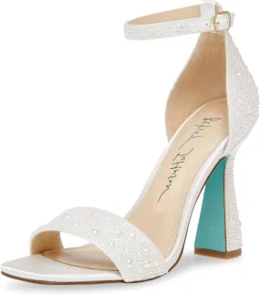 Betsey Johnson Women's Dani Heeled Sandal