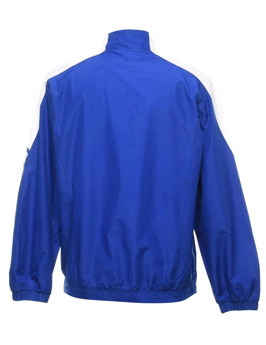 Blue & White Adidas Nylon Jacket - L