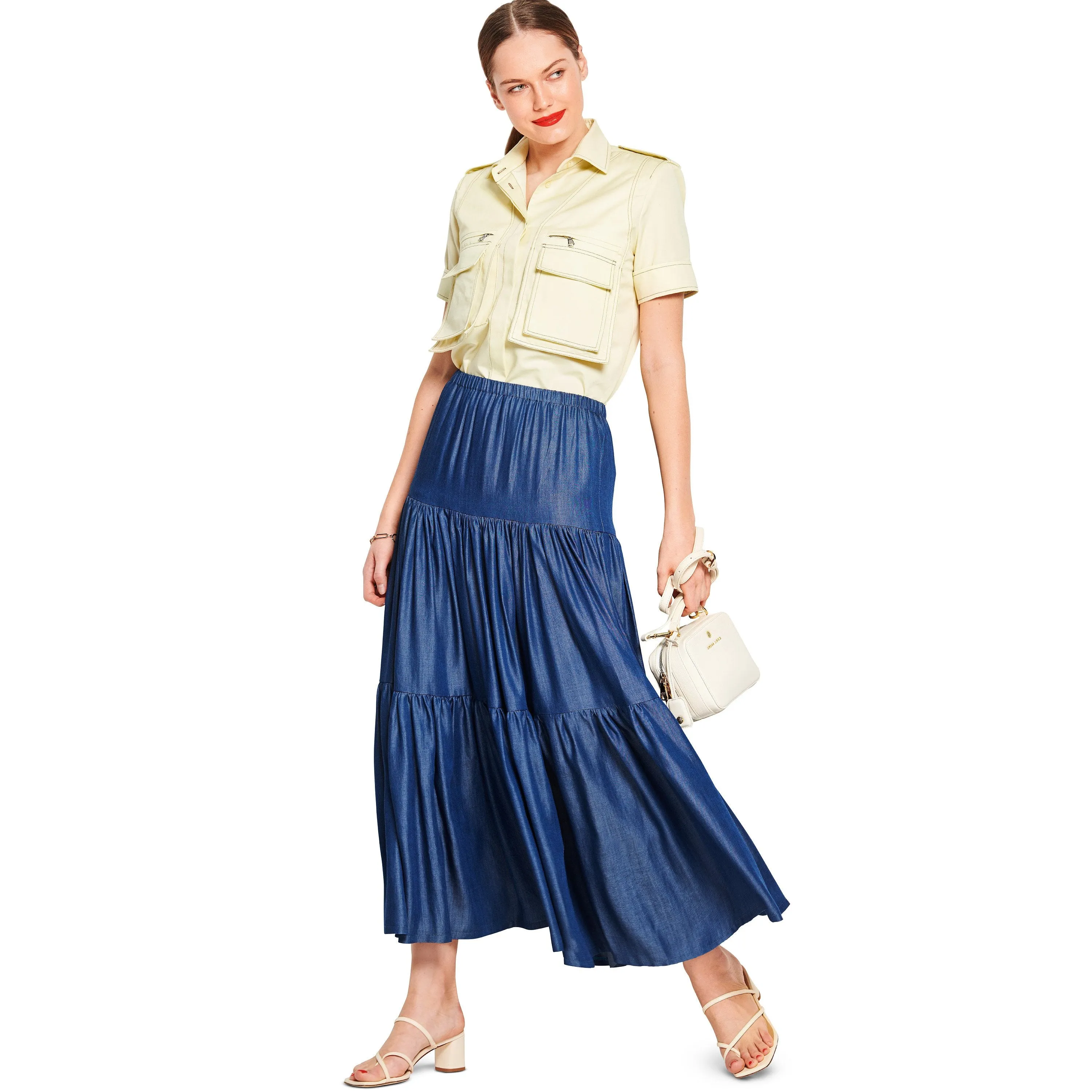 Burda Sewing Pattern 6116 Skirts