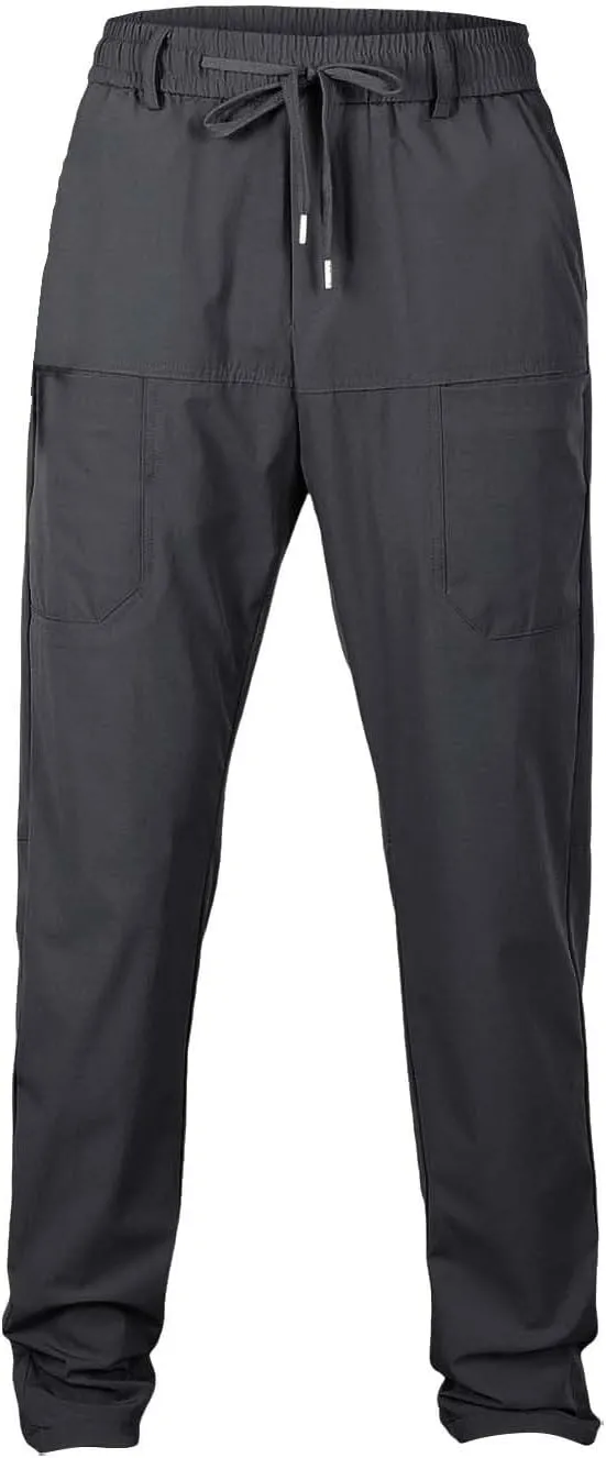 Cargo Pants for Men Athletic Multipants - High Lounge Sweatpants Stretch Multi-Pocket Durable Loose Fit Trousers