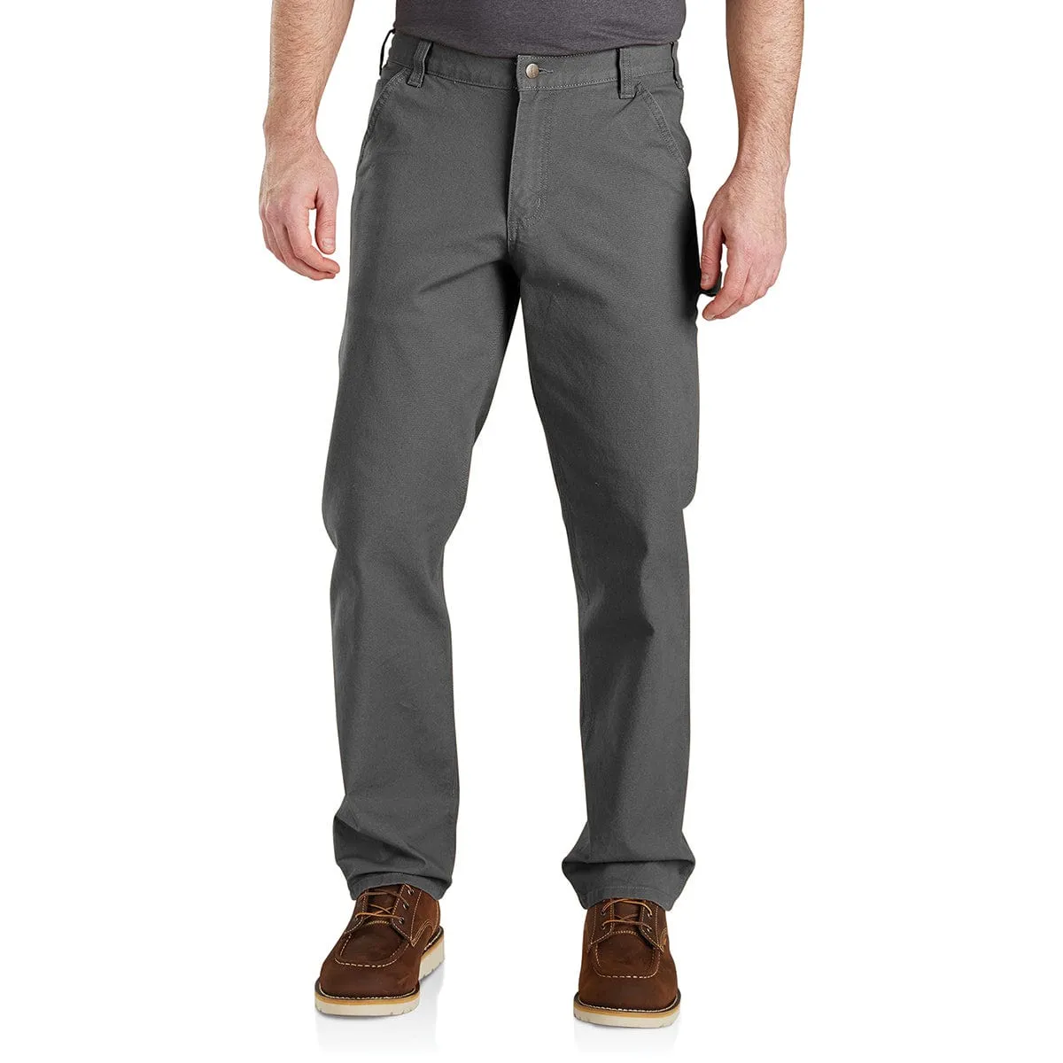 Carhartt Rugged Flex Relaxed Fit Duck Utility Work Pant, Gravel