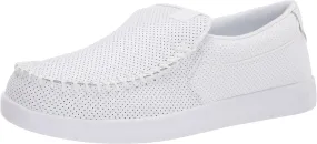 DC mens Villain Casual Slip on Skate Shoe, White, 11.5 US