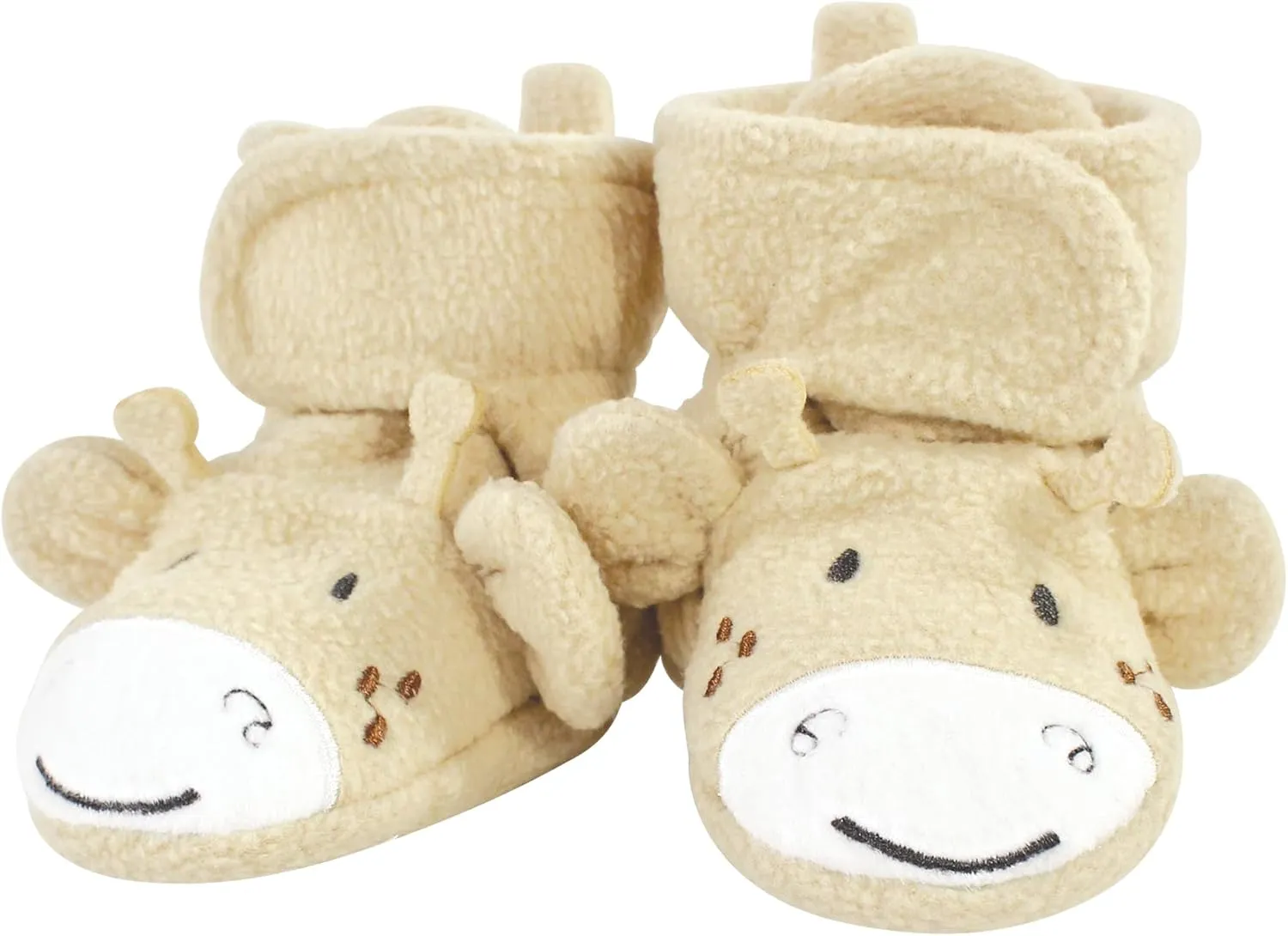 Hudson Baby Unisex-Child Cozy Fleece Booties Winter Accessory Set
