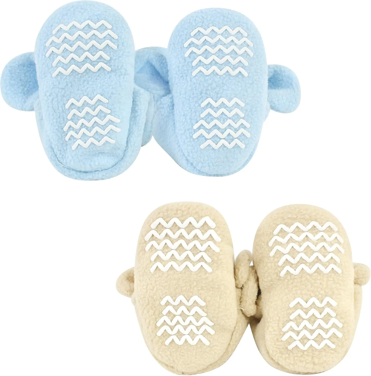 Hudson Baby Unisex-Child Cozy Fleece Booties Winter Accessory Set