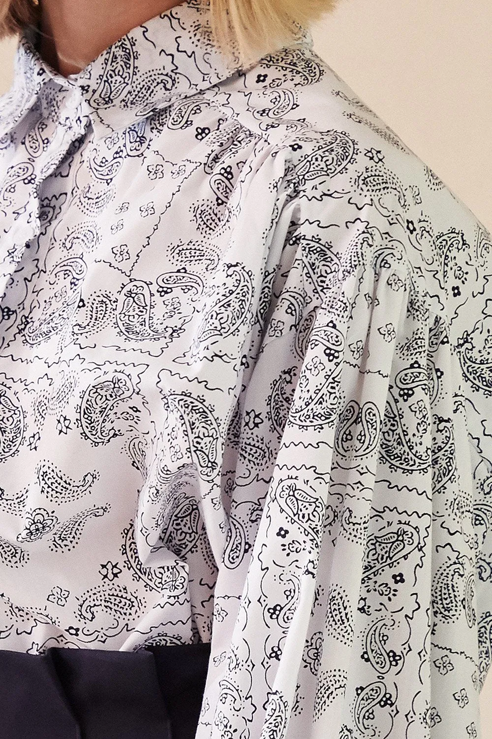 Lucy Bandana Print Shirt