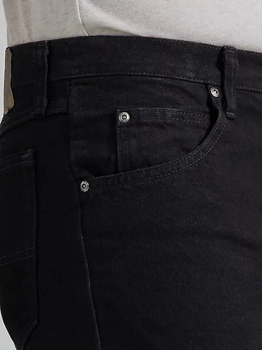 MEN'S WRANGLER AUTHENTICS® RELAXED FIT COTTON JEAN IN BLACK_28X30