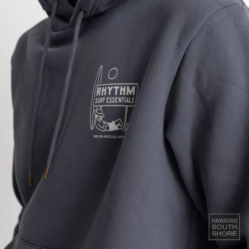 RHYTHM Hood Fleece Lull (Small-XXLarge) Navy