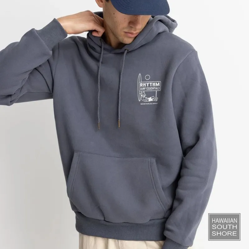 RHYTHM Hood Fleece Lull (Small-XXLarge) Navy