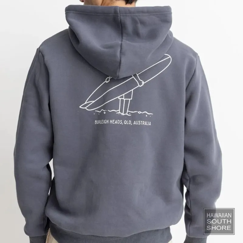RHYTHM Hood Fleece Lull (Small-XXLarge) Navy