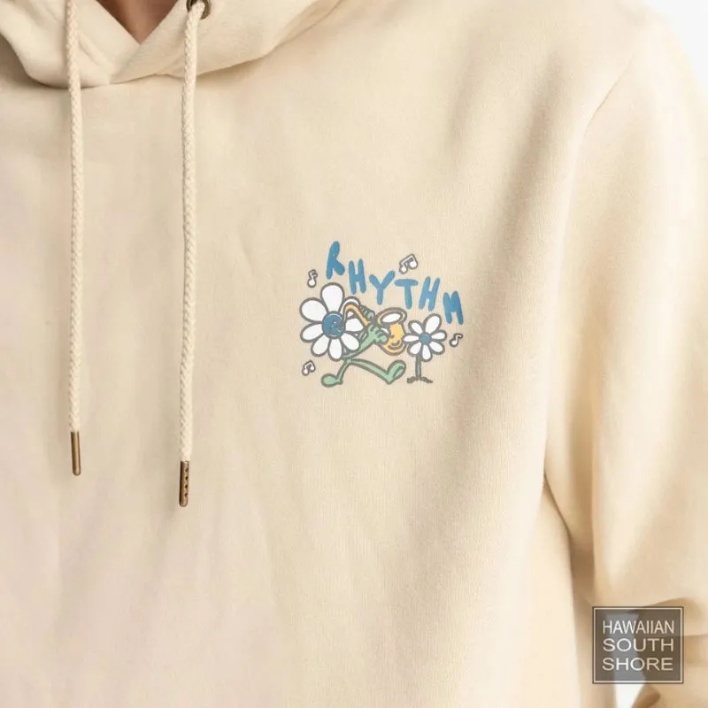 RHYTHM Hood Fleece Natural Harmony (XSmall-Large) Sand