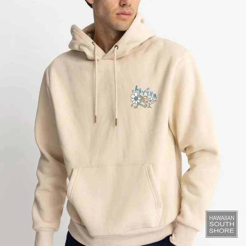 RHYTHM Hood Fleece Natural Harmony (XSmall-Large) Sand